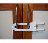 Блокиратор для дверей мебели U-образный R.BEETLES WA-027 [2 шт.], фото 2