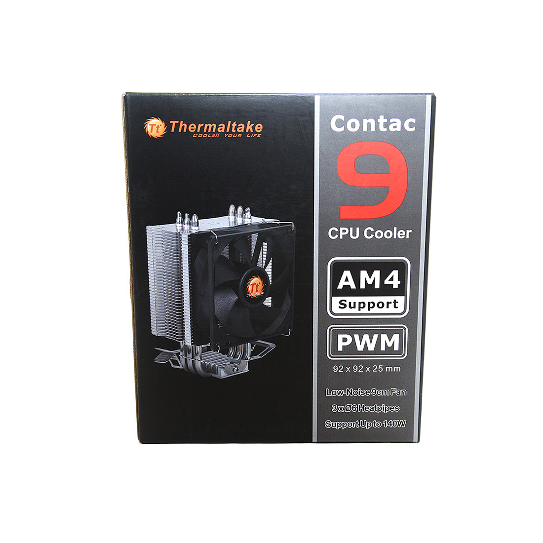 Кулер для процессора Thermaltake Contact 9 2-010066 CL-P049-AL09BL-A - фото 3 - id-p109659178