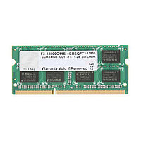 Модуль памяти для ноутбука G.SKILL F3-12800CL11S-4GBSQ DDR3 4GB 2-000863