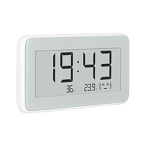 Часы-термогигрометр Xiaomi Temperature and Humidity Monitor Clock Белый 2-002540 LYWSD02MMC, фото 2