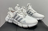 Белые лёгкие кроссовки Adidas 37-41, фото 3
