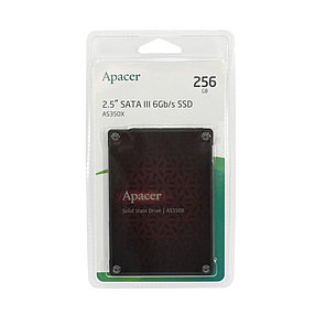 Твердотельный накопитель SSD Apacer AS350X 256GB SATA 2-002239 AP256GAS350XR-1, фото 2