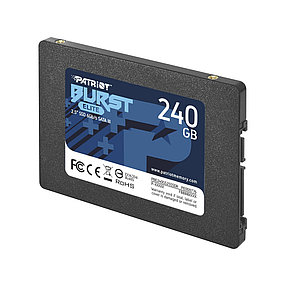 Твердотельный накопитель SSD Patriot Burst Elite 240GB SATA 2-001121 PBE240GS25SSDR, фото 2