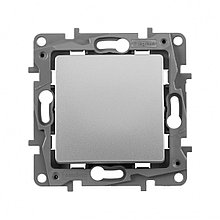Выключатель одноклавишный Legrand 672401 Etika 10 A 250 В алюминий 2-010013