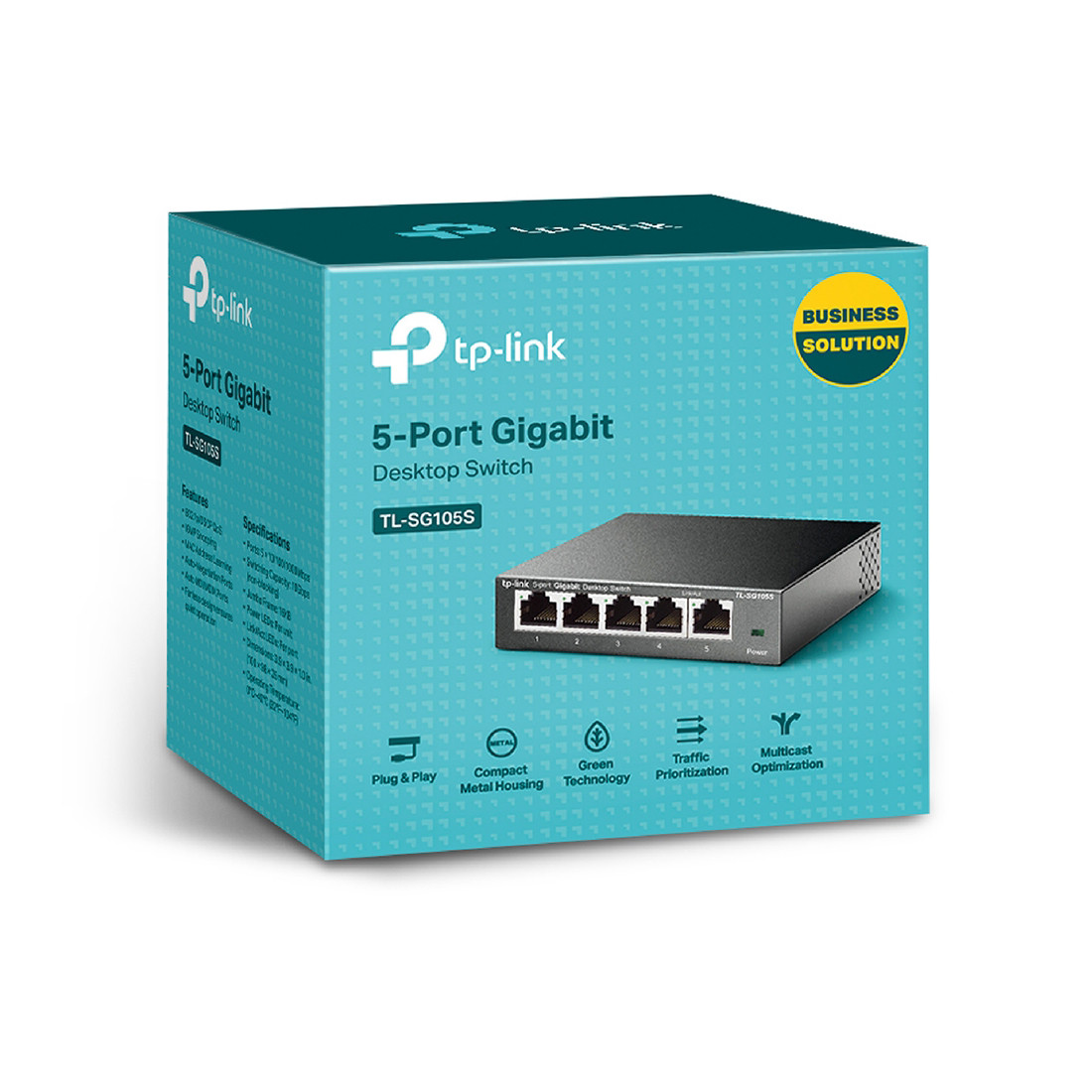 Коммутатор TP-Link TL-SG105S 2-002849 - фото 3 - id-p109659847