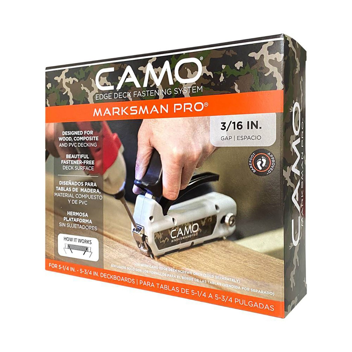 Инструмент для скрытого крепежа террас и планкена CAMO Marksman Pro 5, США - фото 2 - id-p109667027