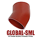 Чугунный полуотвод Global SML 100, фото 2