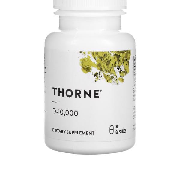 Витамин д3 торн ( thorne) 10 000 me 60 капсул