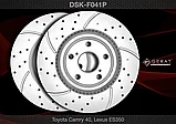 Тормозные диски TOYOTA  Camry c 2006 по н.в.  2.0 / 2.4 / 2.5 / 3.5 (Передние) PLATINUM, фото 2