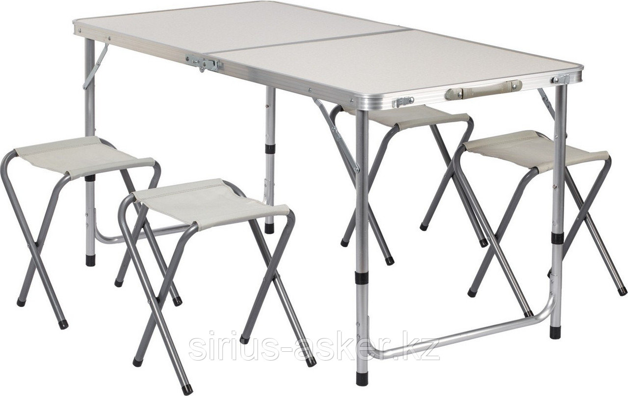 Комплект  стол и 4 стула M0951-8616 белый, фото 1