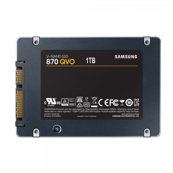 Твердотельный накопитель 1000GB SSD Samsung 870 QVO 2,5" SATA3 R560Mb/s W530MB/s MZ-77Q1T0BW - фото 3 - id-p108206244