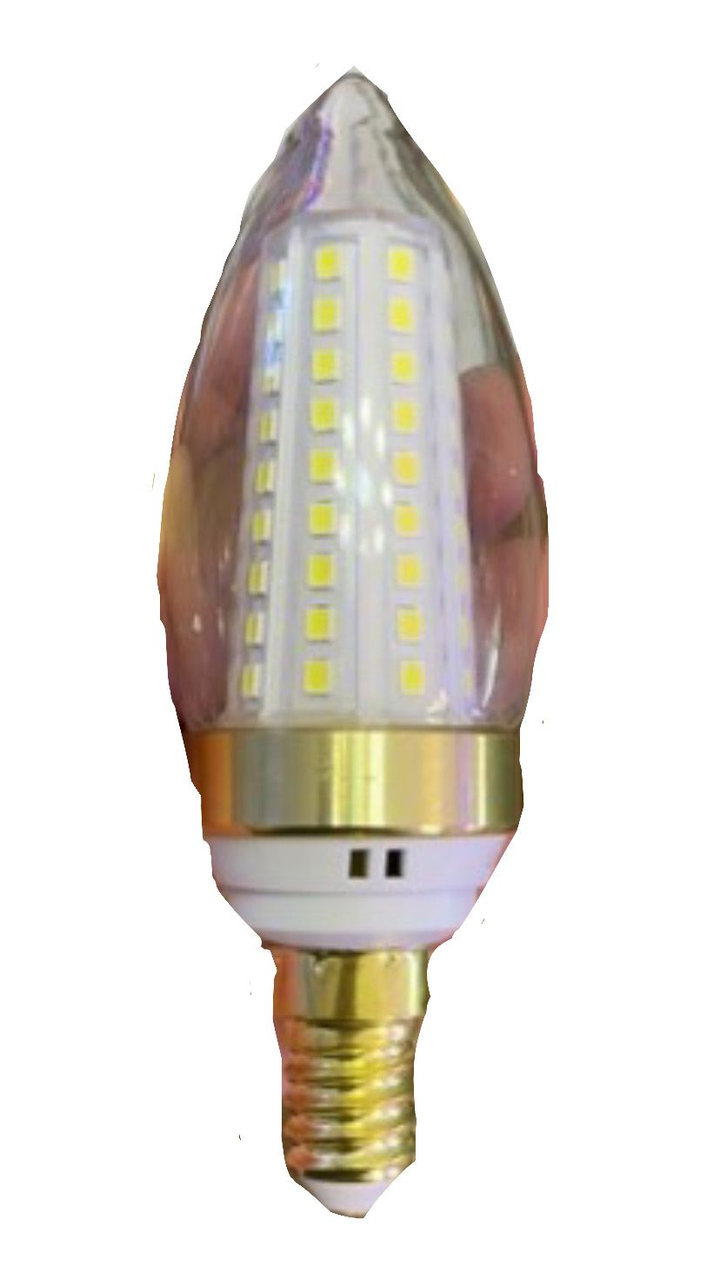 Лампа DekorC35 9W CLEAR E14 6000K