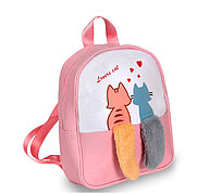 Мягкий рюкзак "Хвостики" 058D-1507D