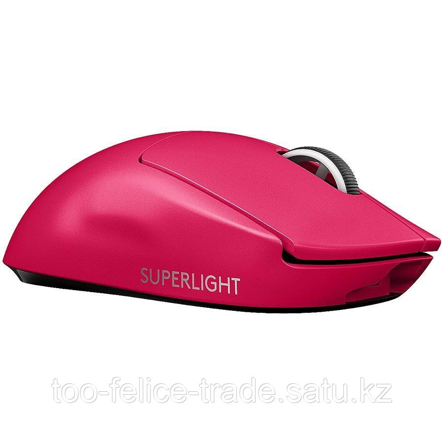 LOGITECH G PRO X SUPERLIGHT Wireless Gaming Mouse - MAGENTA - EER2 - фото 1 - id-p108622691