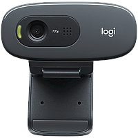 LOGITECH C270 HD Webcam - BLACK - USB