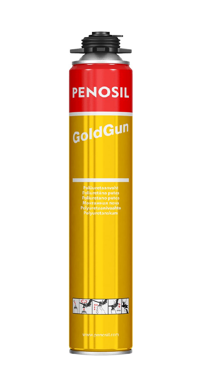 PENOSIL GoldGun Профессиональная полиуретановая пена - фото 1 - id-p109726765