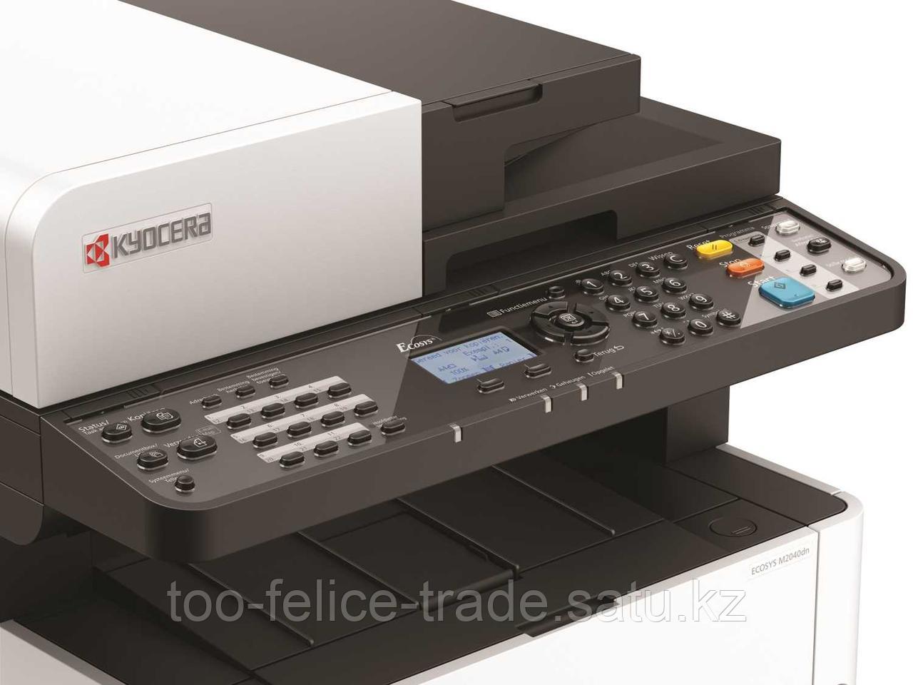Лазерный копир-принтер-сканер Kyocera M2040dn (А4, 40 ppm, 1200dpi, 512Mb, USB, Network, автоподатчик, тонер) - фото 7 - id-p108012986