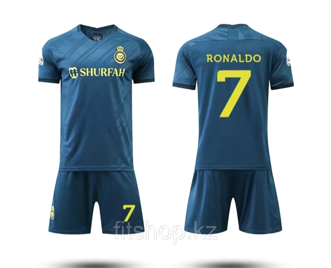 Клубная футбольная форма детская Аль-Наср 2023-2024  Ronaldo  7 XL