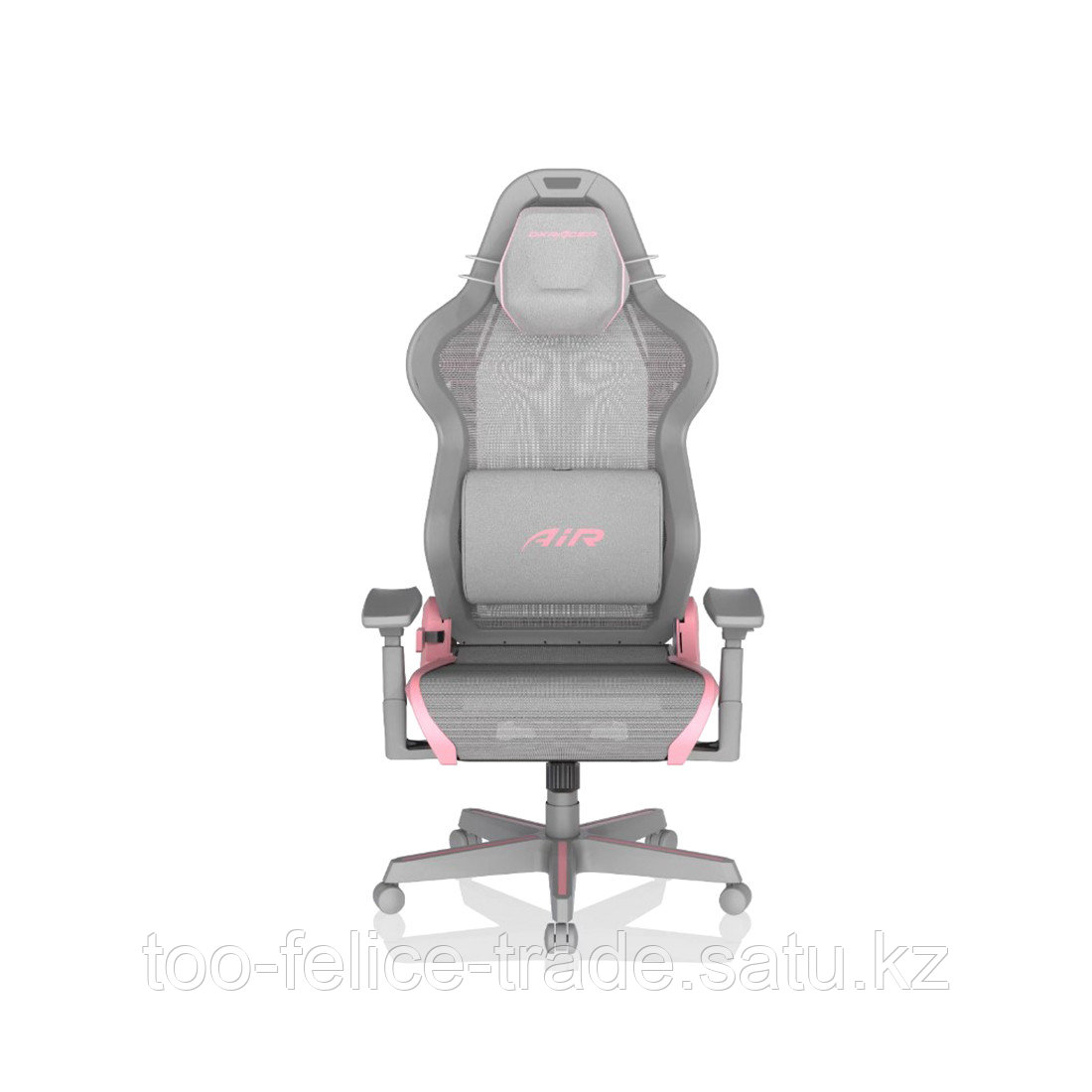 Игровое компьютерное кресло DX Racer air pink-gray D7100 - фото 2 - id-p109307089