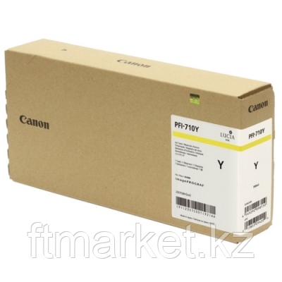 Картридж для плоттера Canon PFI-710Y Yellow для Canon imagePROGRAF iPF TX-2000, iPF TX-3000, iPF TX-4000 700, фото 1