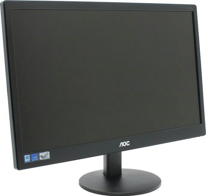 Монитор AOC E2070SWN 19,5" черный - фото 1 - id-p98077339