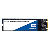 Твердотельный накопитель SSD WD Blue 3D NAND WDS500G2B0B 500ГБ M2.2280 SATA-III (TLC)