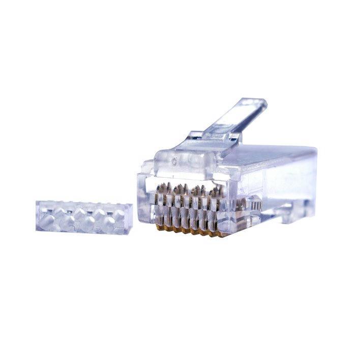 Коннекторы 8P8C UTP Cat.6 50U (RJ-45) (100шт) (10-0208) - фото 1 - id-p109727771