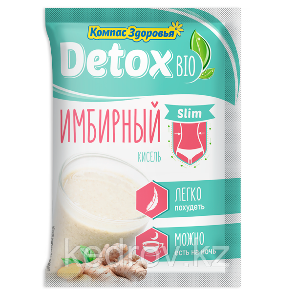 Кисель detox bio SLIM имбирный 25 г.