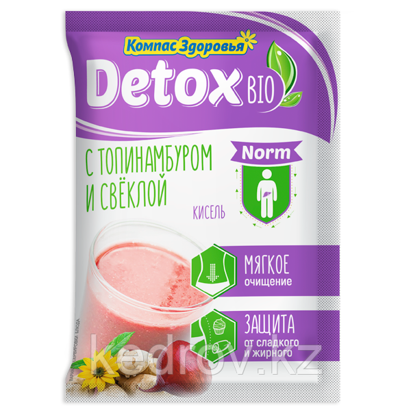 Кисель detox bio NORM с топинамбуром и свеклой 25 г.