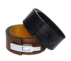 Пояс атлетический с карабином "SND-GO" Black XL, фото 3