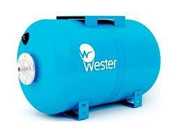 Мембранный бак Wester Wao 50 (WАО50) для водоснабжения горизонтальный - фото 1 - id-p109535658