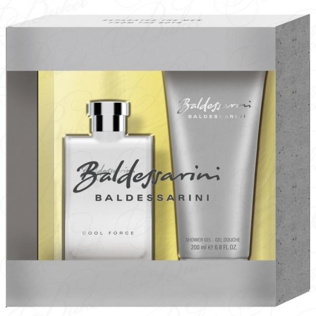 Baldessarini Cool Force Gift Set edt 50ml+ shower gel 200ml - фото 1 - id-p109745261