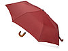 Зонт складной Cary, полуавтоматический, 3 сложения, с чехлом, бордовый, фото 2