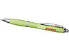 Шариковая ручка Nash из пшеничной соломы с хромированным наконечником, зеленый, фото 4