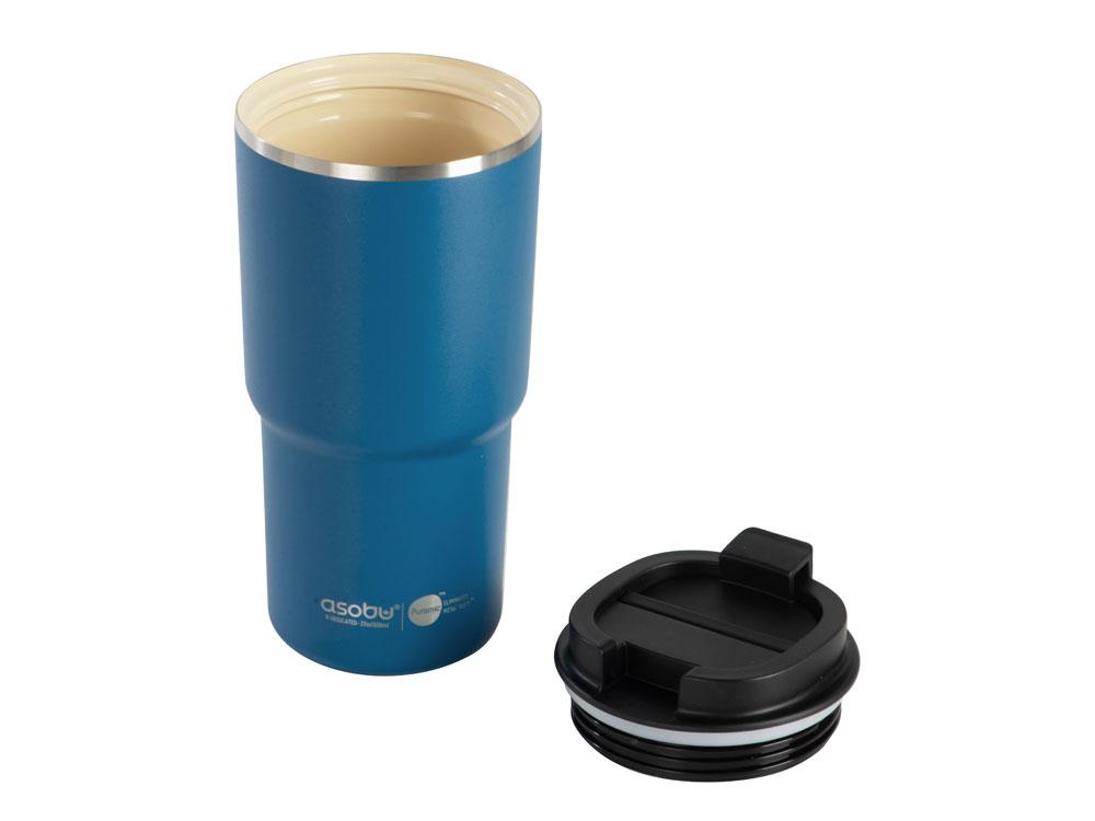 Вакуумная термокружка с керамическим покрытием Pick-Up, 650 мл, синий - фото 2 - id-p109759345