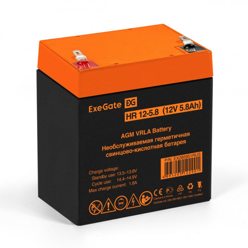 ExeGate EX285951RUS сменные аккумуляторы акб для ибп (EX285951RUS) - фото 1 - id-p109760030