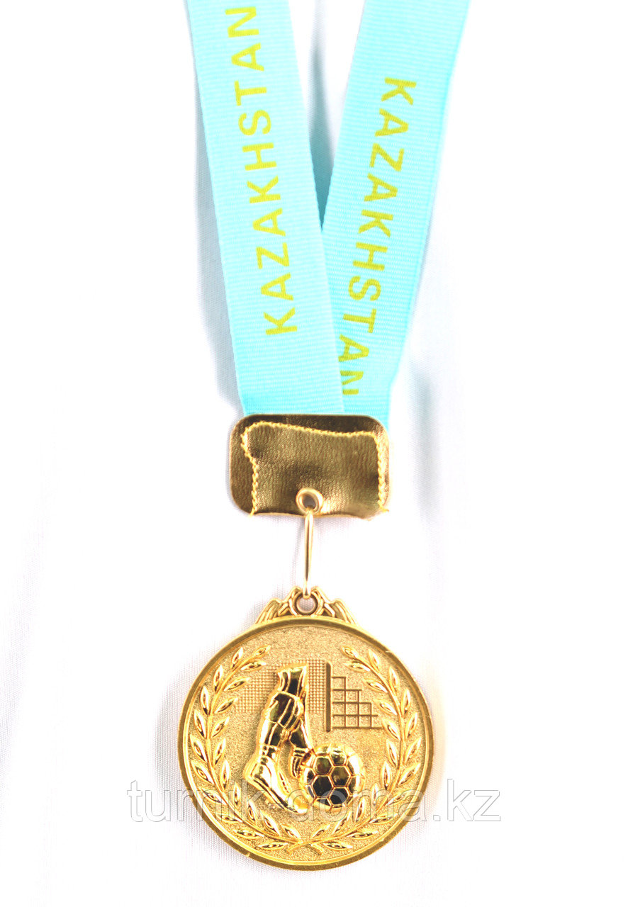 Медаль рельефная ФУТБОЛ (золото) - фото 2 - id-p14129634