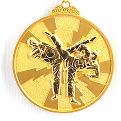 Медаль рельефная ТАЭКВОНДО (золото)