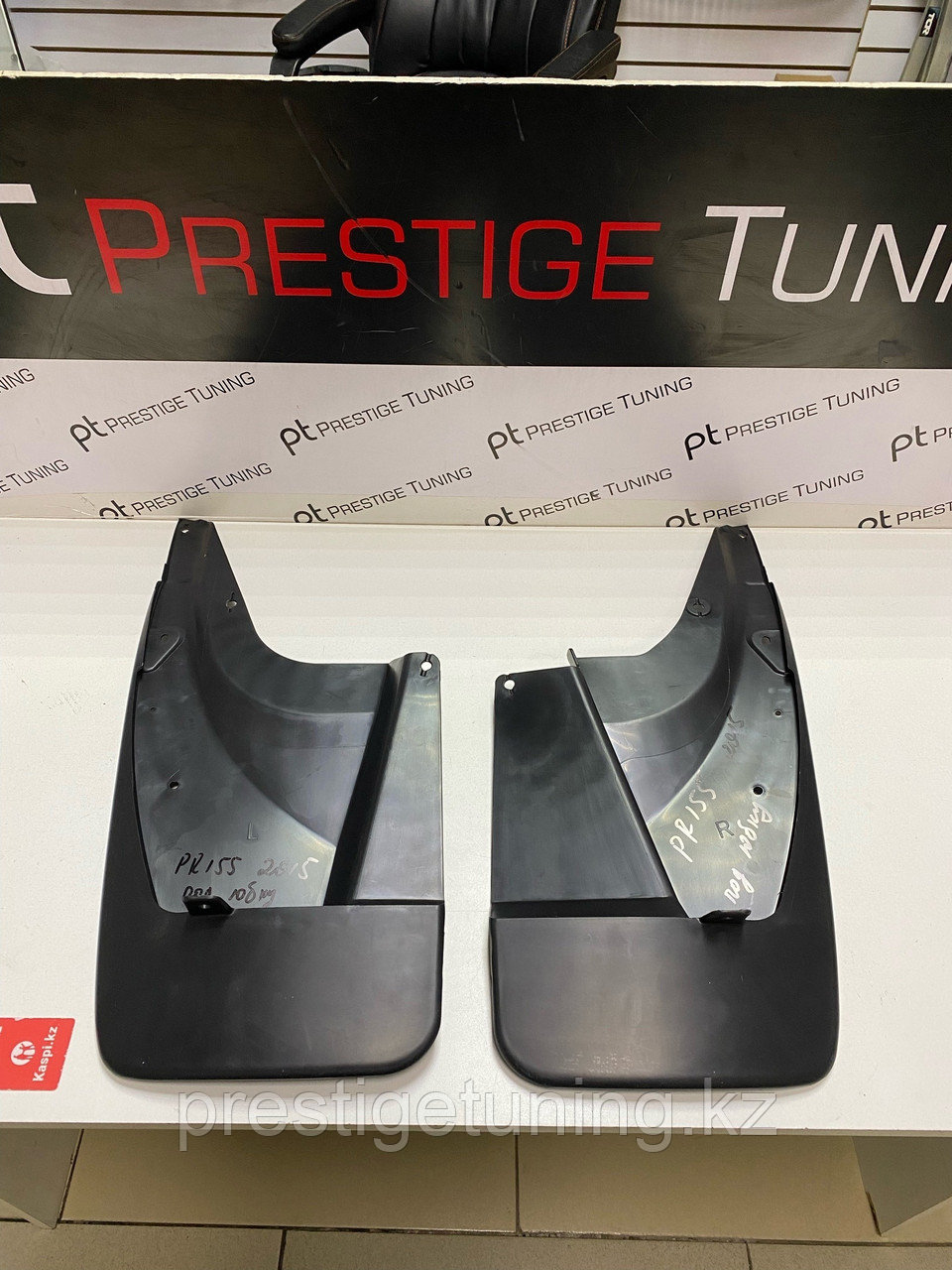 Брызговики на Land Cruiser Prado 150 2014-17 под обвес Modellista, фото 1