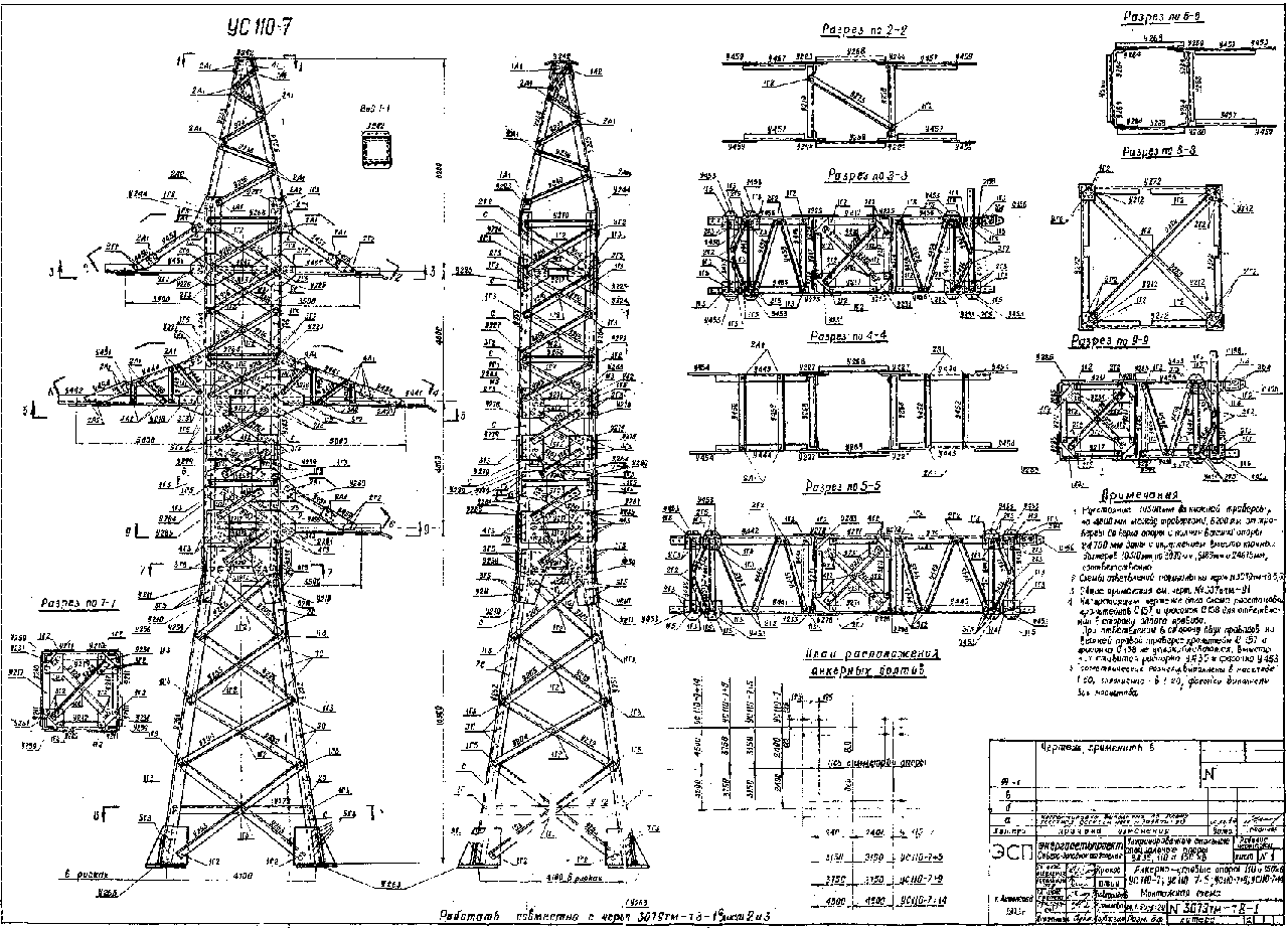 Опоры ЛЭП САЛАВАТМЕТАЛЛ - Опоры ЛЭП