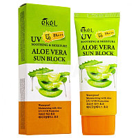 Солнцезащитный крем с экстрактом алоэ Ekel Aloe Vera Sun Block SPF50/PA+++, 70 мл