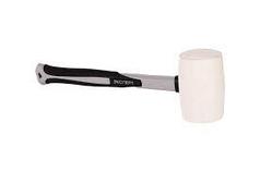 Киянка ЭКСПЕРТ белая 680 гр, с фиберглассовой рукояткой