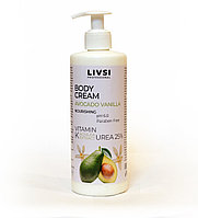 Крем для тела LIVSI "BODY CREAM AVOCADO VANILLA" 500 мл