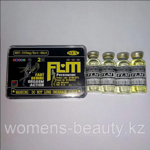 Возбуждающие капли для женщин / FLM Feromone Drops yellow / Афродизиаки, фото 1