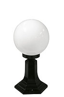 Уличный светильник на стойке шестигранный SFERA Шар Д 300 Белый матовый