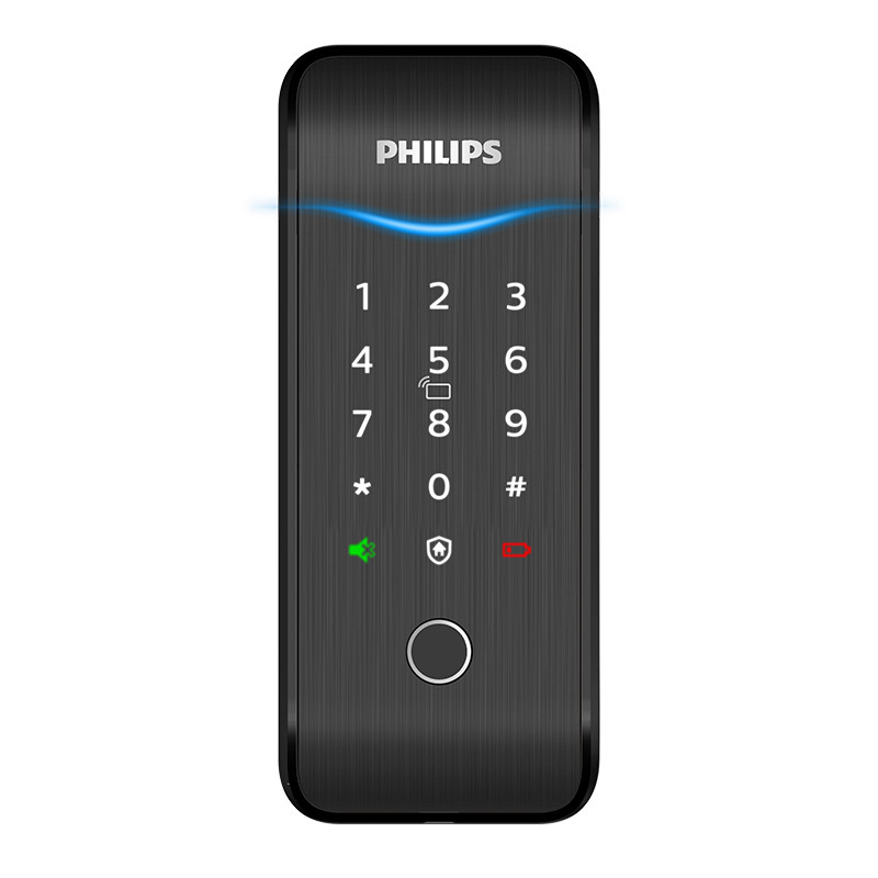 Умный электронный замок Philips Smart Lock EasyKey 5100-6HBKS - накладной замок - фото 8 - id-p109463179