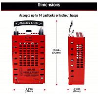 Бокс блокировочный 503RED Master Lock, фото 6