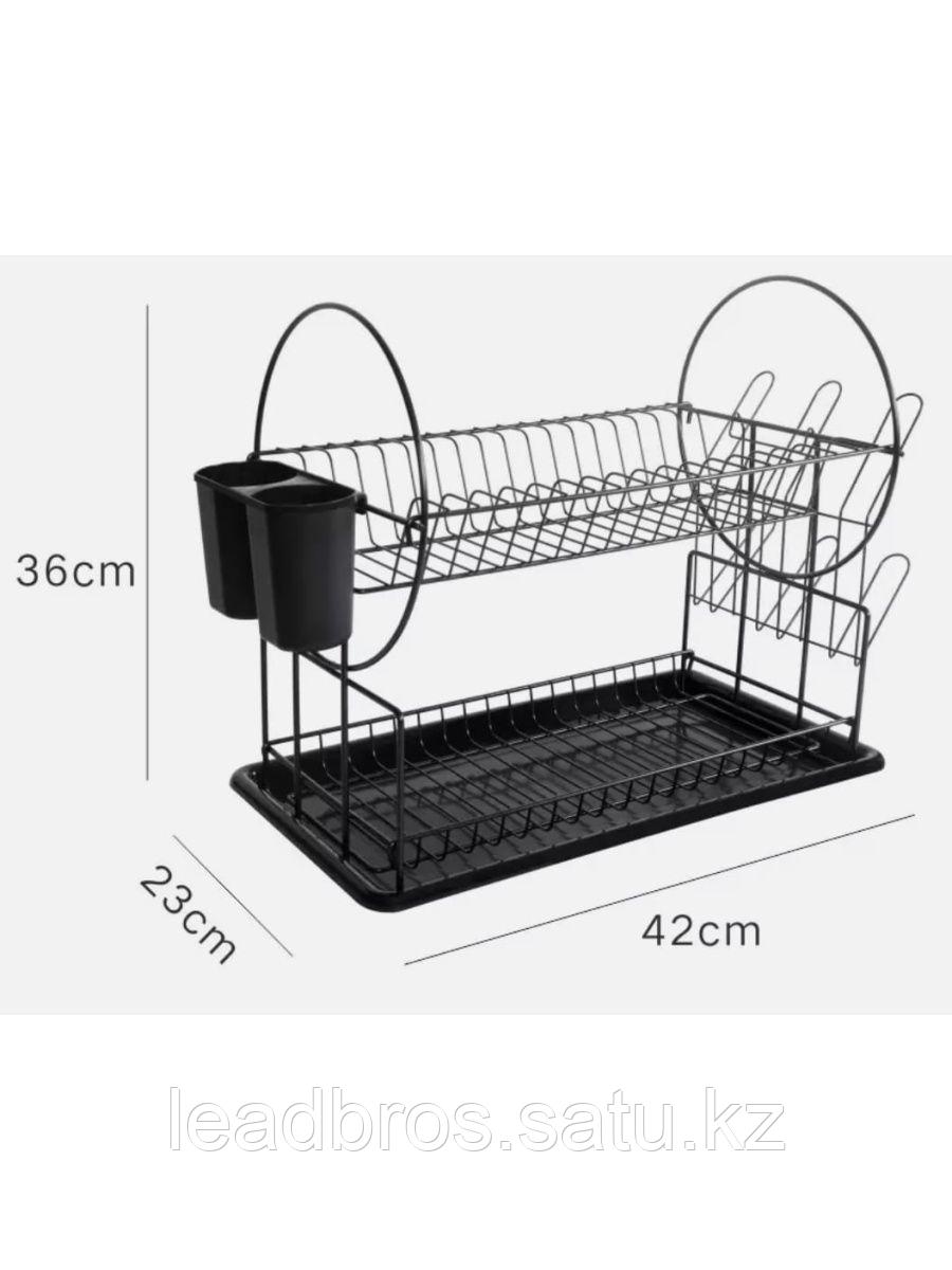 Двухъярусная сушилка для посуды - фото 2 - id-p109783808