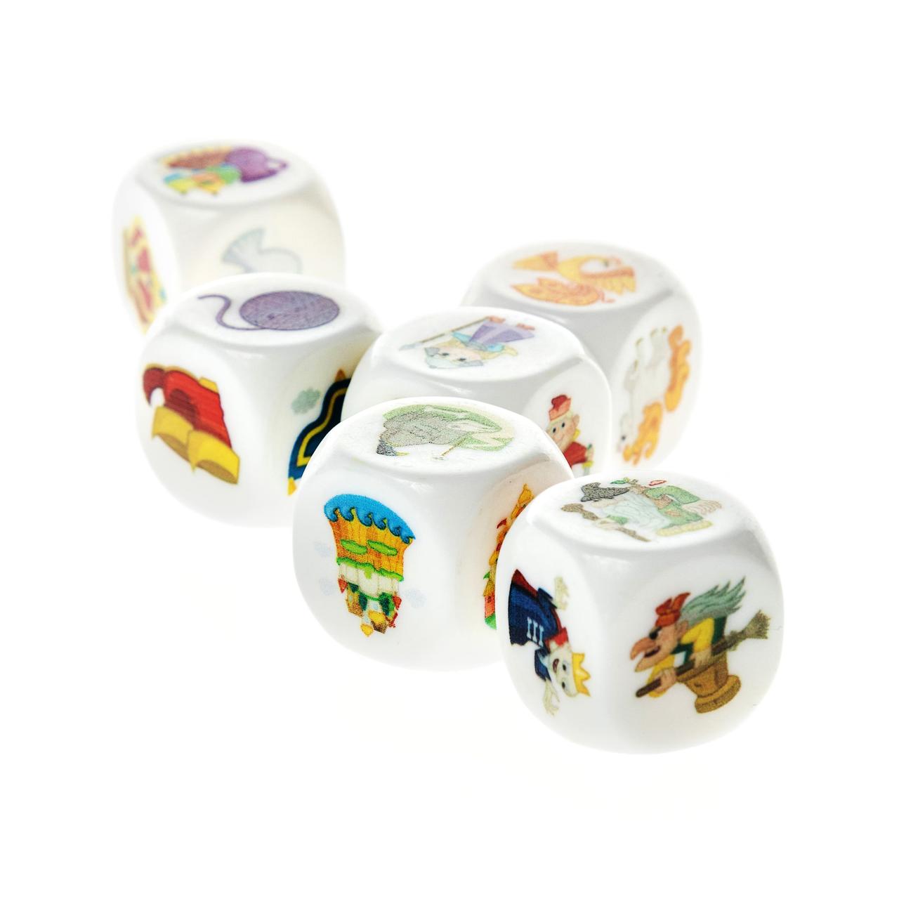 Настольная игра «Пластиковые кубики. Сказки Лукоморья» (жестяная коробочка) - фото 3 - id-p109783723