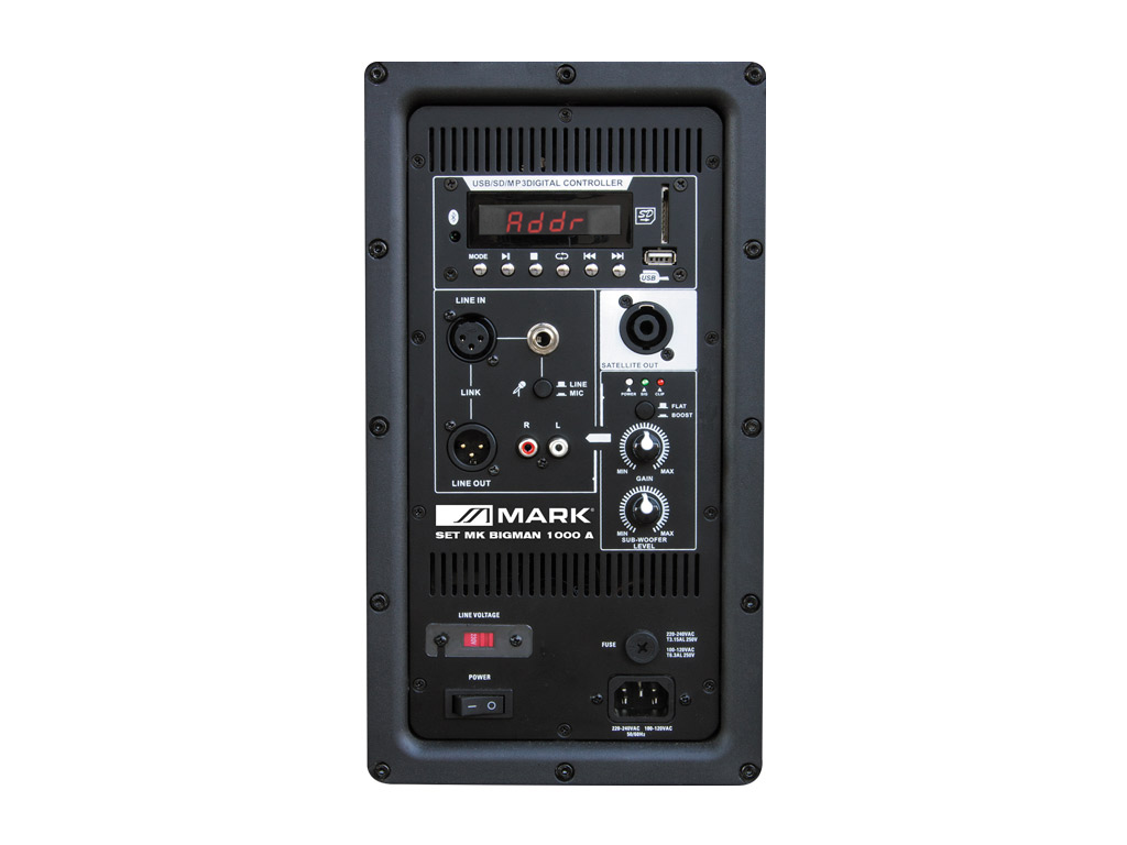 Акустический комплект Mark SET MK BIGMAN 1000 A (400W+100W)